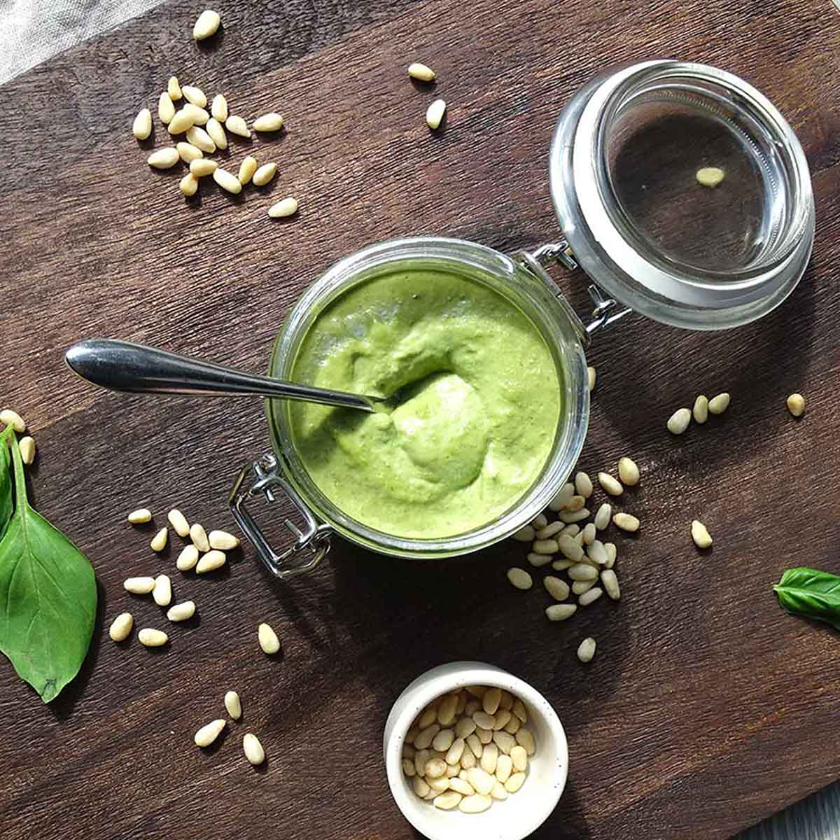 Vegan Basil Pesto Recipe
