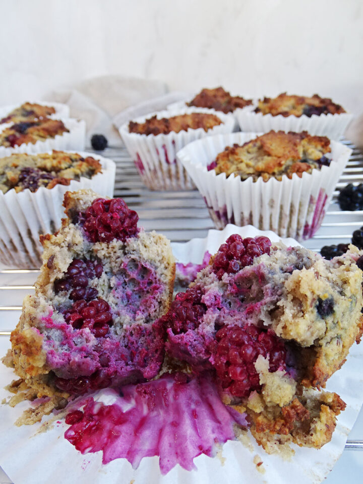Blackberry Gluten Free Muffins