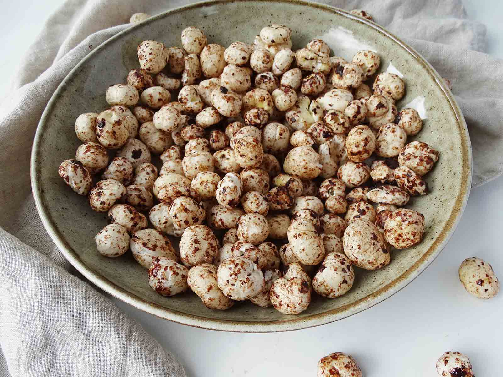 Candida Diet Snack - Chocolate Popped Lotus Seeds