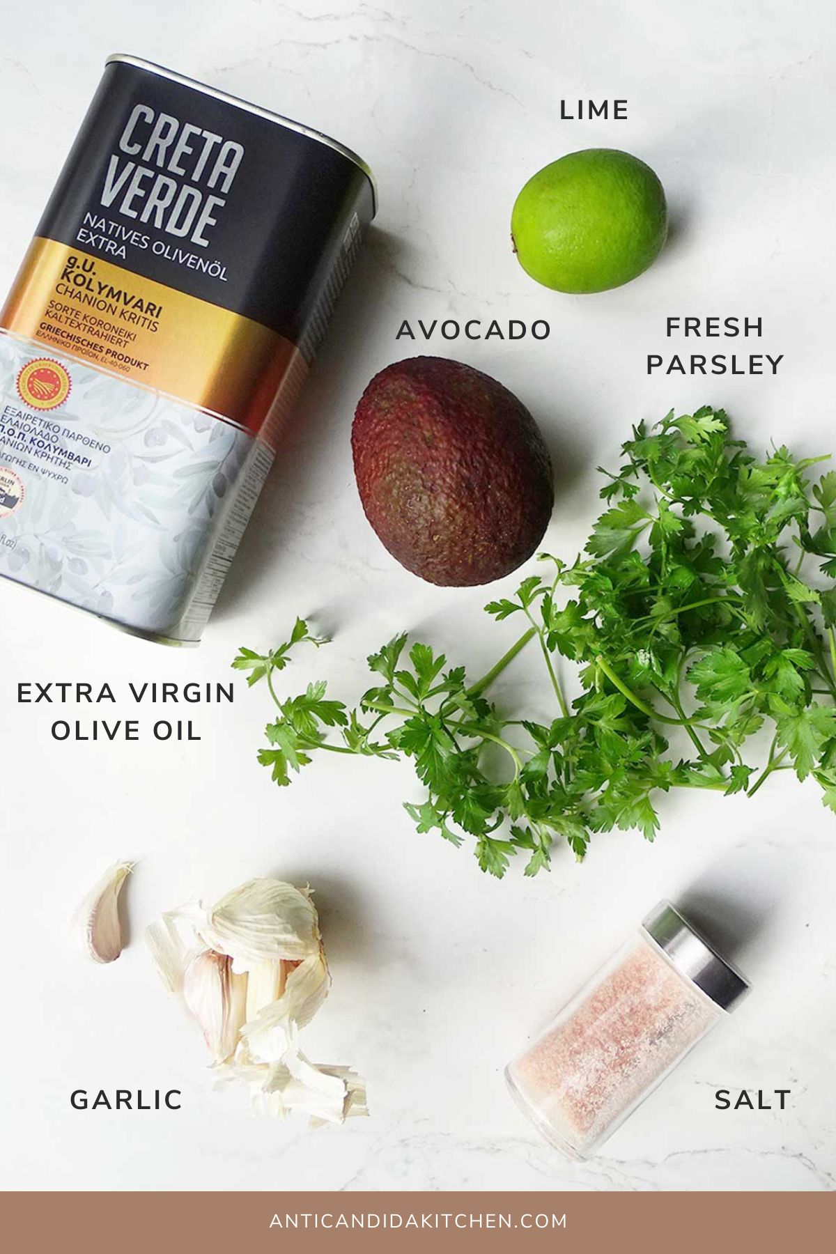Avocado Lime Ranch Dressing Ingredients