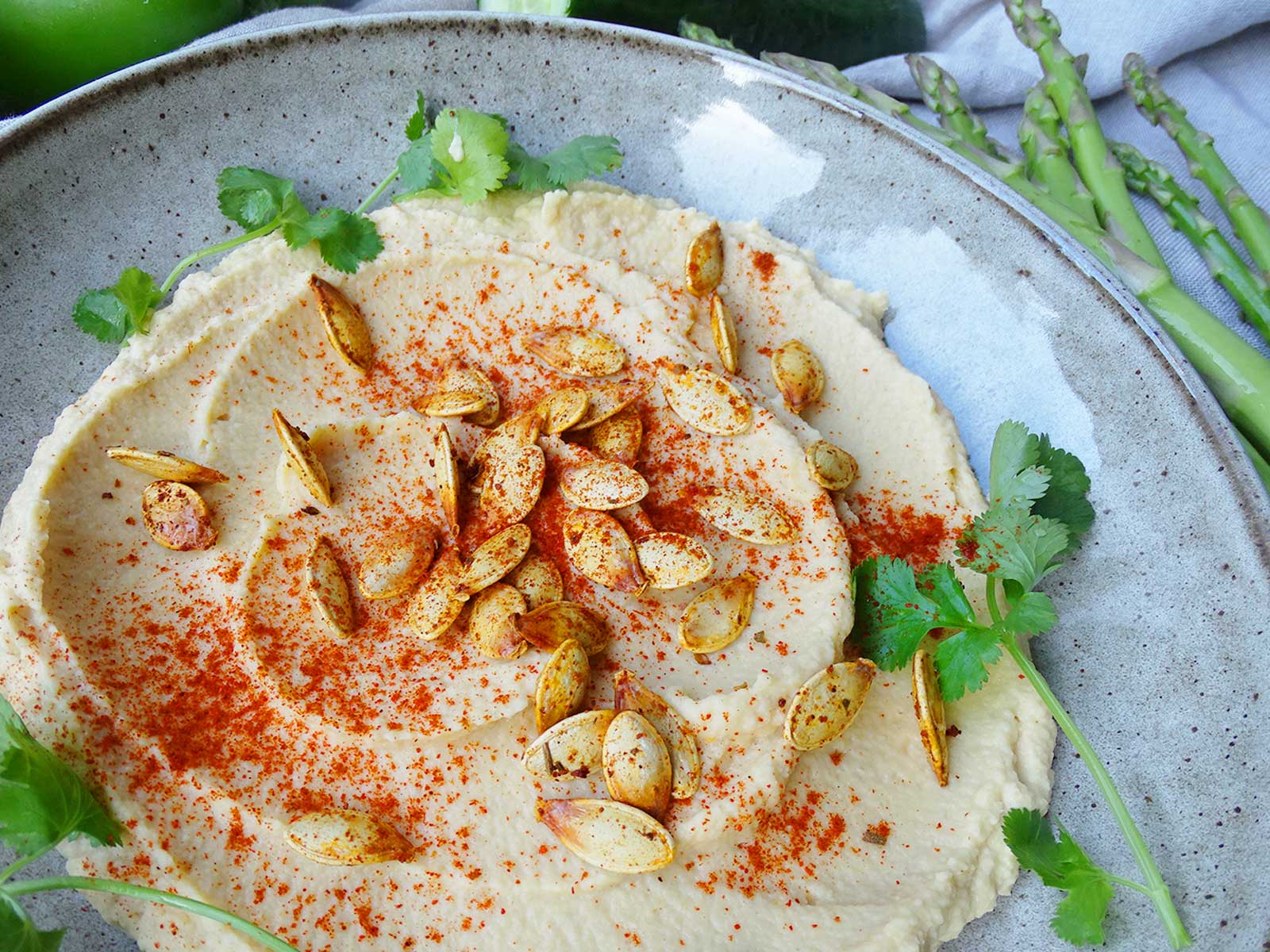 Savoury Pumpkin Hummus Recipe