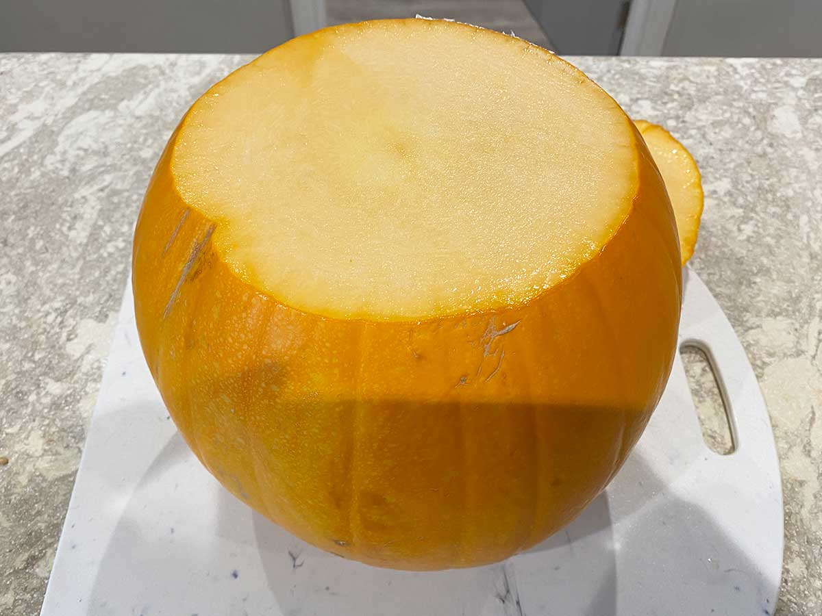Step 2 - Homemade Unsweetened Pumpkin Puree