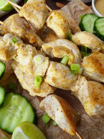 Easy Almond Satay Chicken Recipe