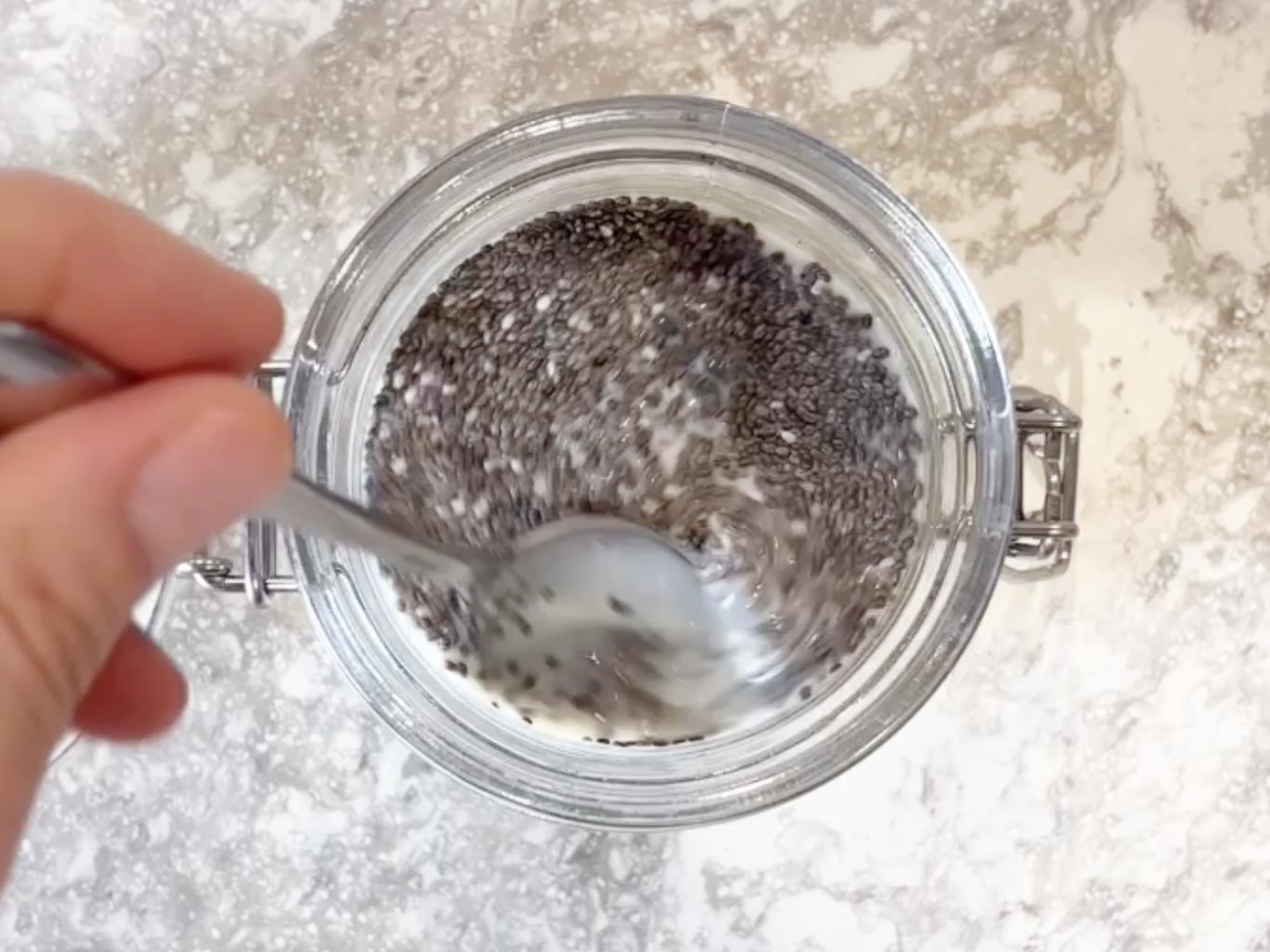 Step 1 How to Make Blackberry Chia Pudding