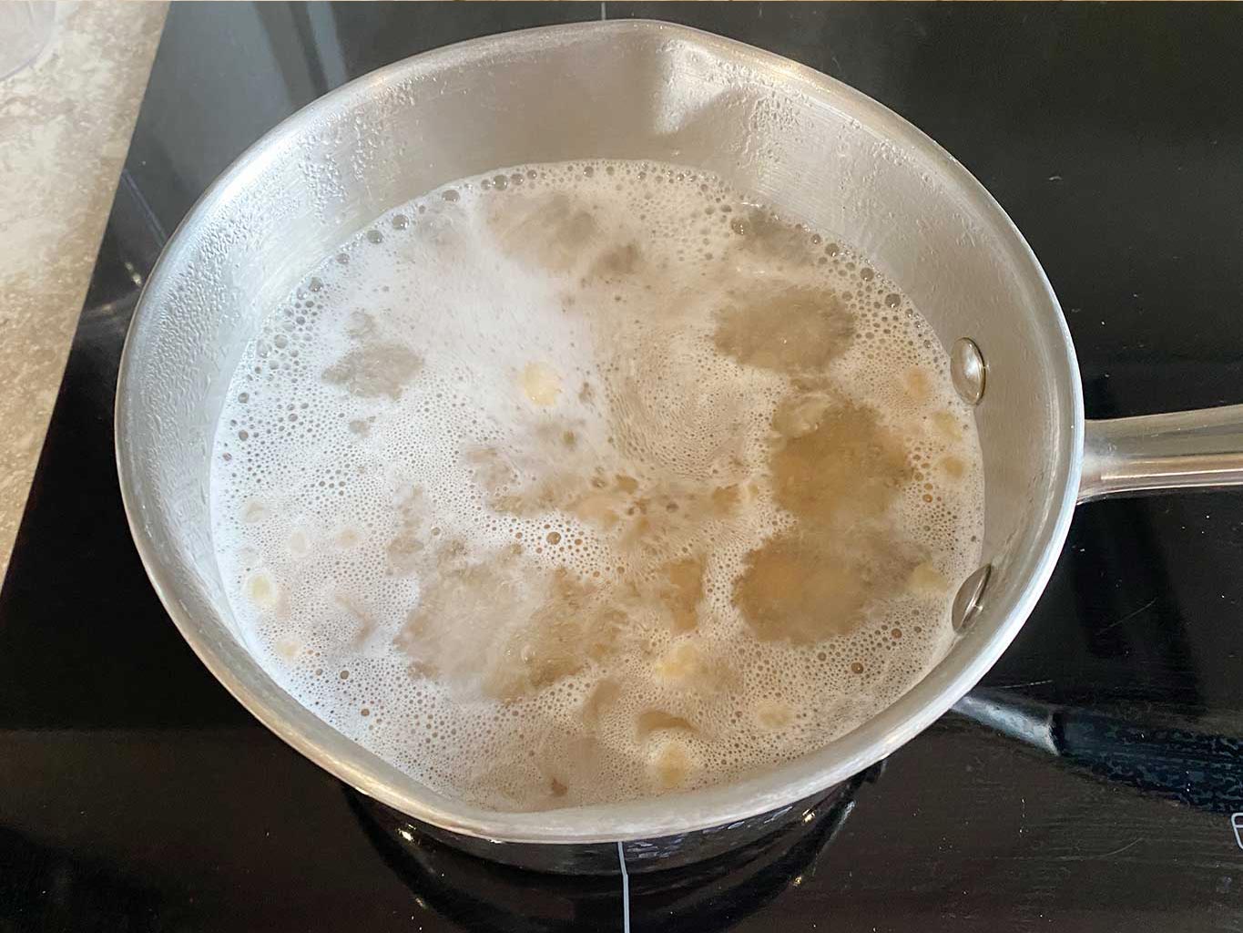 Step 1 If using dry chickpeas, soak overnight and simmer for 1-2 hours