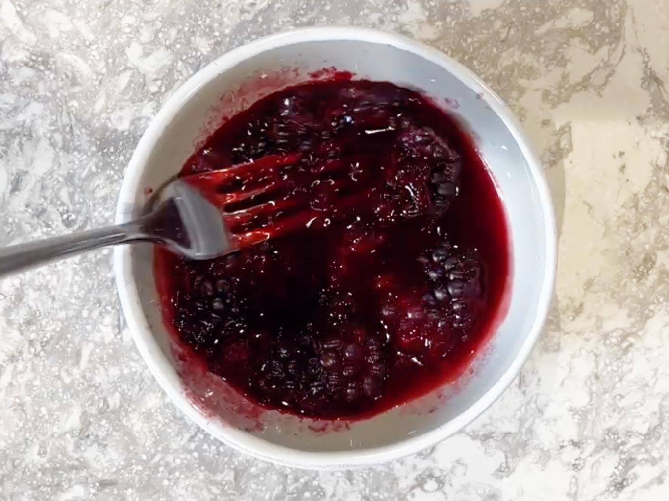 Step 2 How to Make Blackberry Chia Pudding