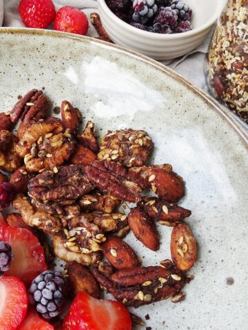 Grain-Free Nut and Seed Granola Zoomed In