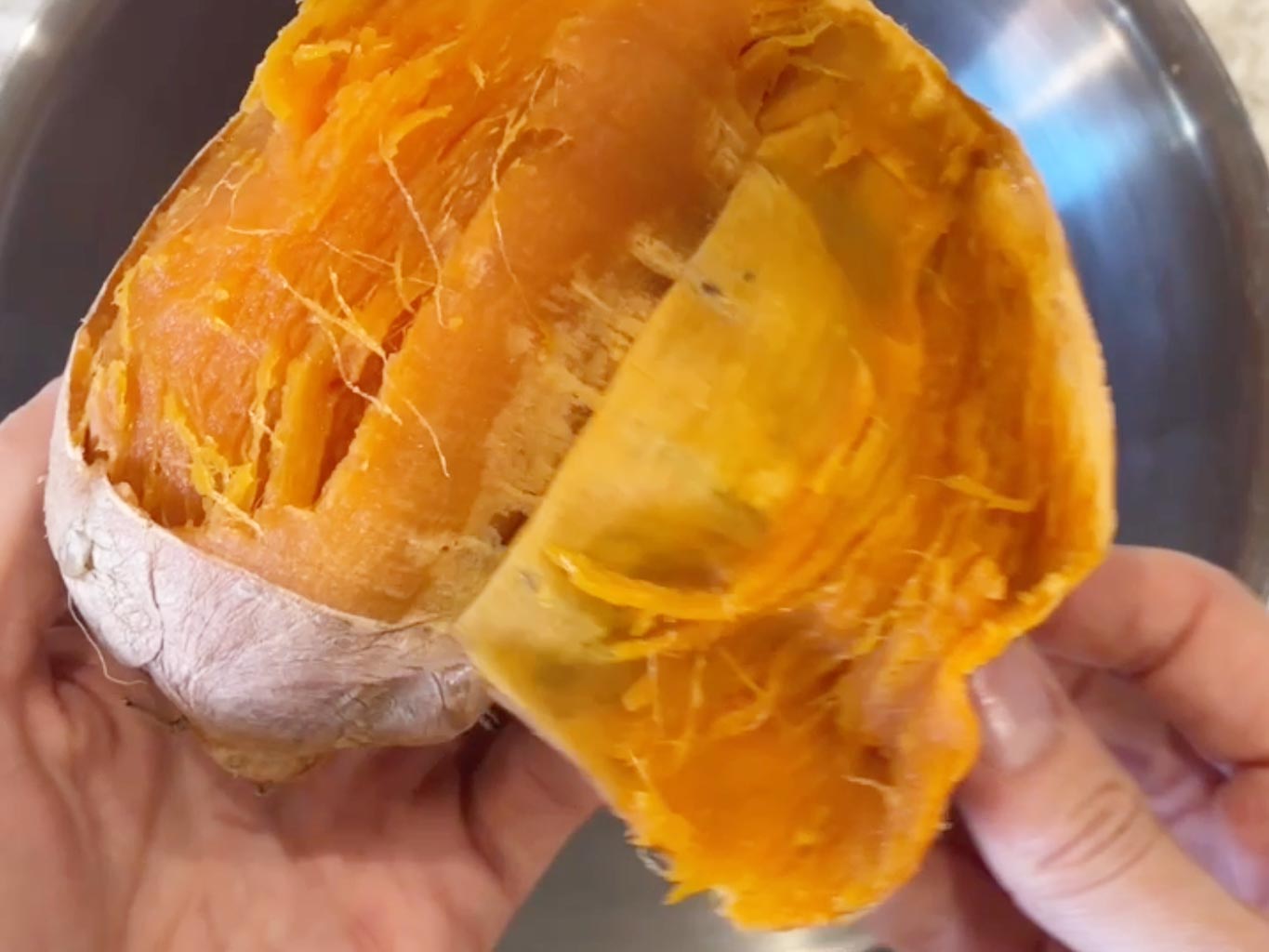 Step 1 - How to make chocolate sweet potato brownies