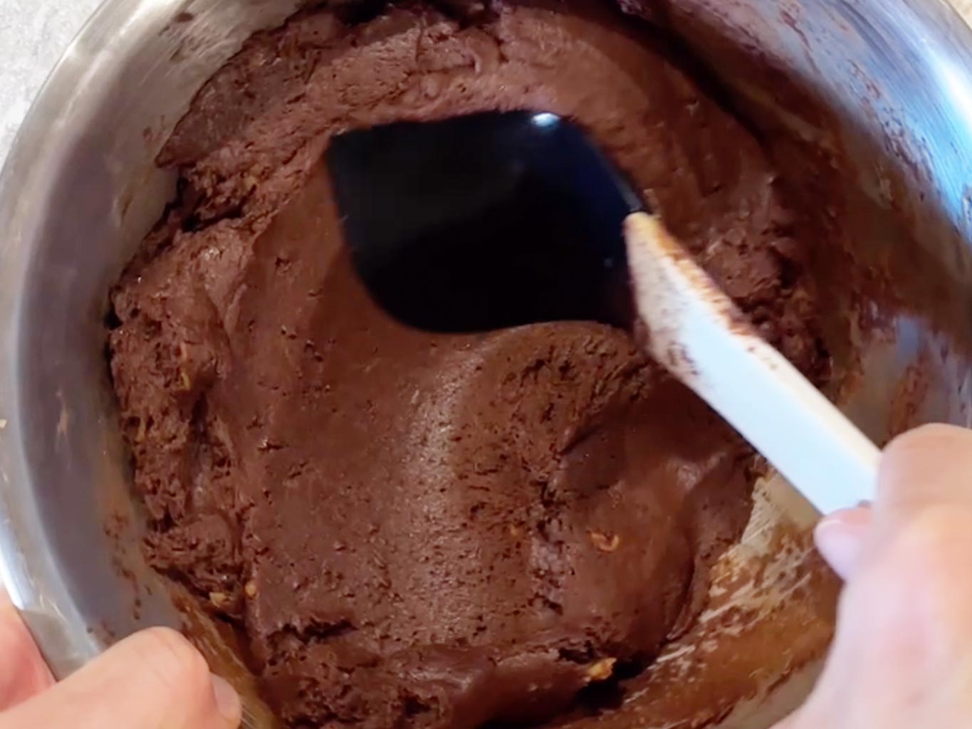 Step 6 - How to make chocolate sweet potato brownies