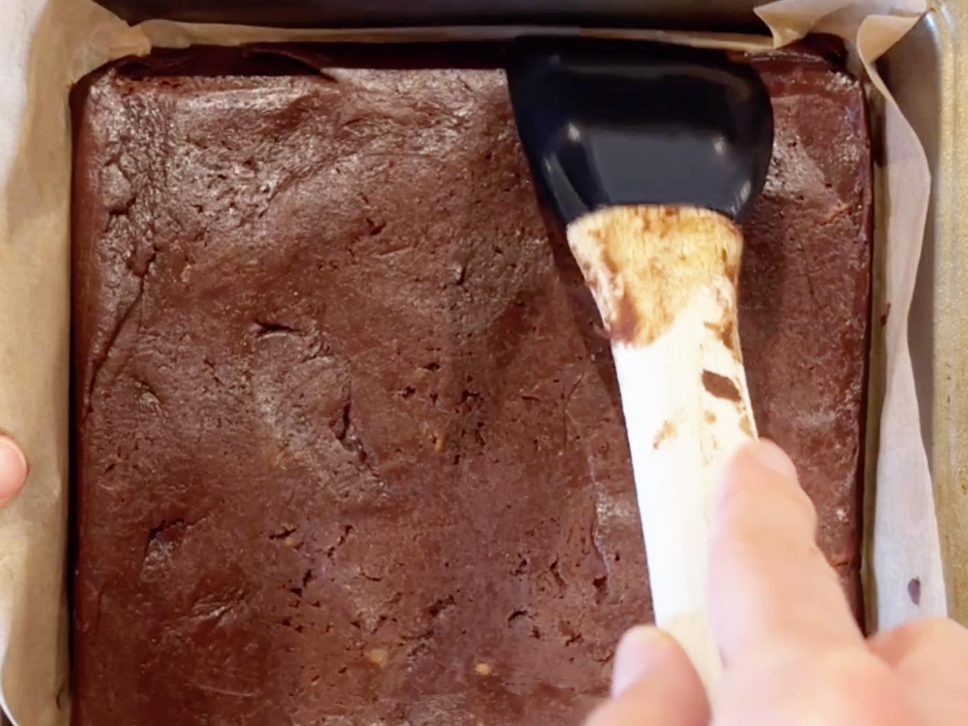 Step 7 - How to make chocolate sweet potato brownies